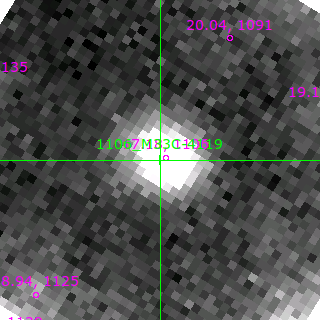 M33C-4119 in filter V on MJD  58316.350
