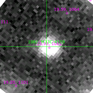 M33C-4119 in filter V on MJD  58373.150