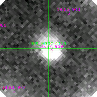M33C-4119 in filter V on MJD  58433.020