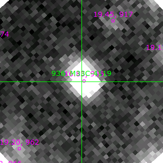 M33C-4119 in filter V on MJD  58673.380