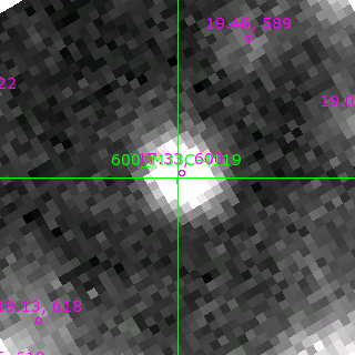 M33C-4119 in filter V on MJD  59171.150