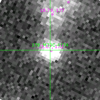 M33C-4174 in filter B on MJD  58108.090