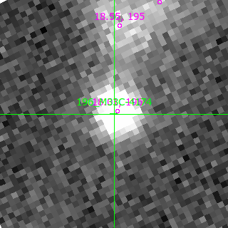 M33C-4174 in filter B on MJD  60262.180