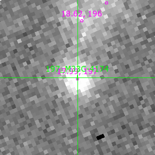 M33C-4174 in filter B on MJD  60562.270