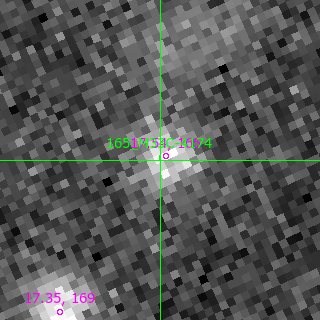 M33C-4174 in filter I on MJD  60292.220