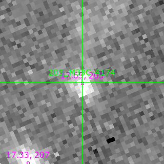 M33C-4174 in filter I on MJD  60562.270