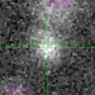 M33C-4174 in filter V on MJD  57310.160
