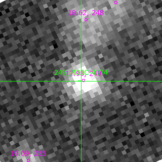 M33C-4174 in filter V on MJD  60261.140