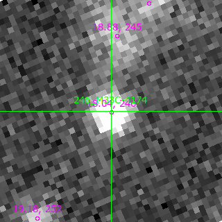 M33C-4174 in filter V on MJD  60342.130