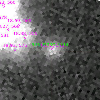 M33C-4444 in filter B on MJD  58108.130