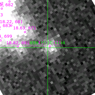 M33C-4444 in filter B on MJD  59227.140