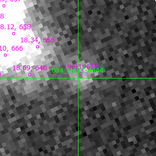 M33C-4444 in filter B on MJD  60290.220