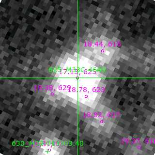 M33C-4640 in filter B on MJD  58108.130