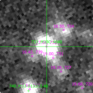 M33C-4640 in filter B on MJD  60172.400