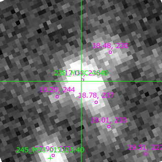 M33C-4640 in filter B on MJD  60205.190