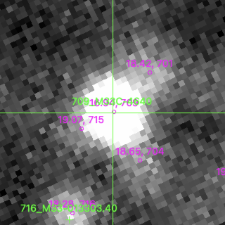 M33C-4640 in filter B on MJD  60262.180