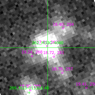 M33C-4640 in filter B on MJD  60290.220