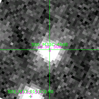 M33C-4640 in filter I on MJD  58108.130