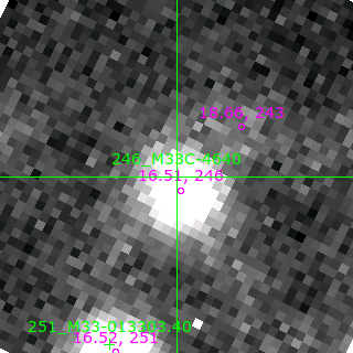 M33C-4640 in filter I on MJD  58108.130