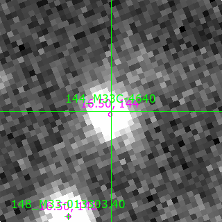 M33C-4640 in filter I on MJD  60612.170