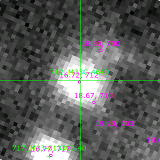 M33C-4640 in filter R on MJD  58043.130