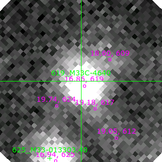 M33C-4640 in filter R on MJD  58433.020