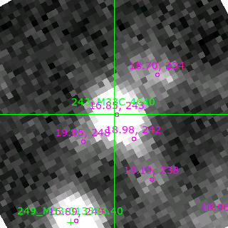 M33C-4640 in filter R on MJD  59227.140