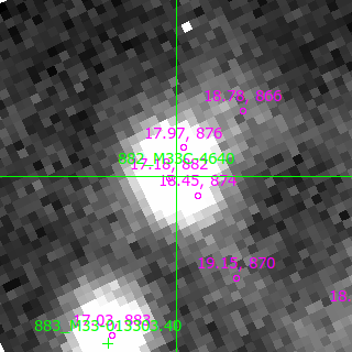 M33C-4640 in filter R on MJD  60262.180