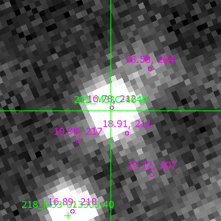 M33C-4640 in filter R on MJD  60292.230