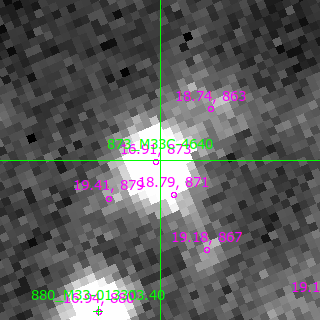 M33C-4640 in filter R on MJD  60342.130