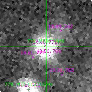 M33C-4640 in filter R on MJD  60506.340