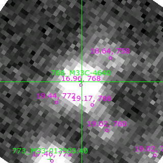 M33C-4640 in filter V on MJD  58341.370