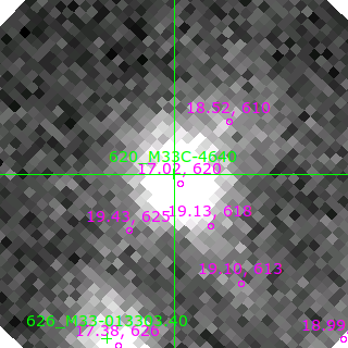 M33C-4640 in filter V on MJD  58433.020