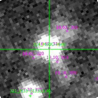 M33C-4640 in filter V on MJD  60290.220