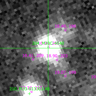 M33C-4640 in filter V on MJD  60292.230