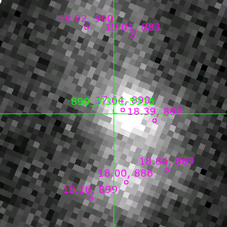 M33C-5916 in filter B on MJD  57964.330