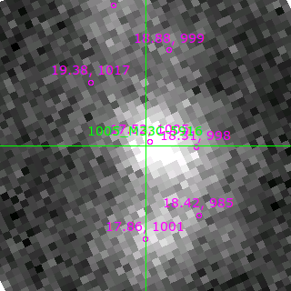 M33C-5916 in filter B on MJD  59854.230
