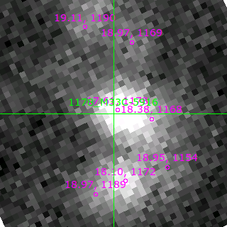 M33C-5916 in filter B on MJD  59904.120