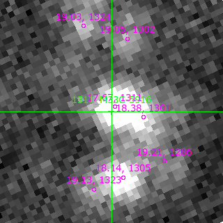 M33C-5916 in filter B on MJD  60172.380