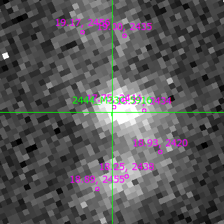 M33C-5916 in filter B on MJD  60205.170