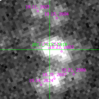 M33C-5916 in filter B on MJD  60342.090