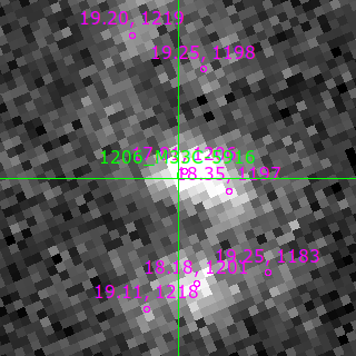 M33C-5916 in filter B on MJD  60504.380