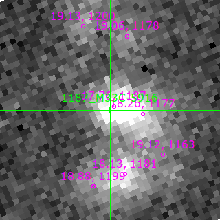 M33C-5916 in filter B on MJD  60556.280