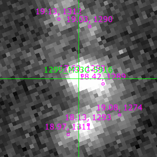 M33C-5916 in filter B on MJD  60651.140