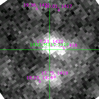 M33C-5916 in filter I on MJD  58784.140