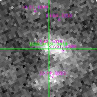 M33C-5916 in filter I on MJD  59879.130