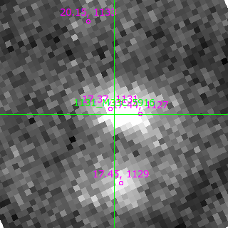 M33C-5916 in filter I on MJD  60261.160