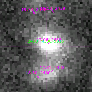 M33C-5916 in filter R on MJD  56976.180