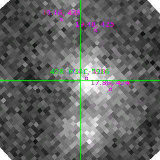 M33C-5916 in filter R on MJD  58672.390