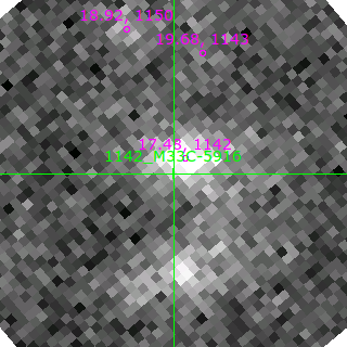 M33C-5916 in filter R on MJD  58696.410